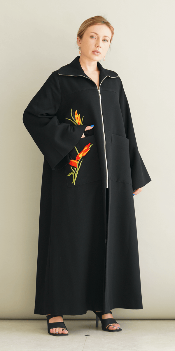 Embroidary Abaya -  21aurora